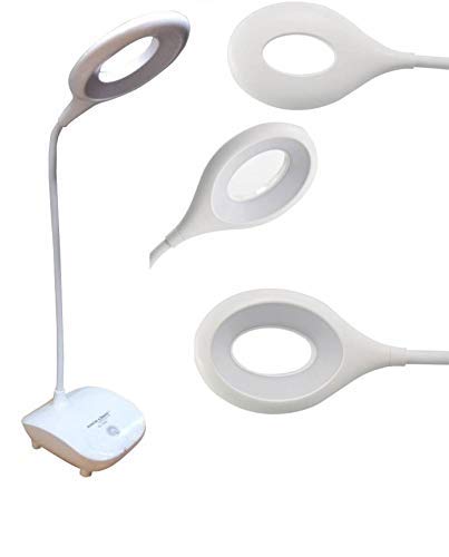 Image of obbi Rock Light - RL 9999 LED Table Lamp - Touch Dimmer, Flexible, Rechargeable (White)