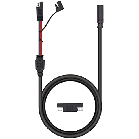 Billion wealth 3.3Feet / 1M DC8mm Female to SAE Connector Perfectly Compatible with Solar Panel RV Solar Plug Cover