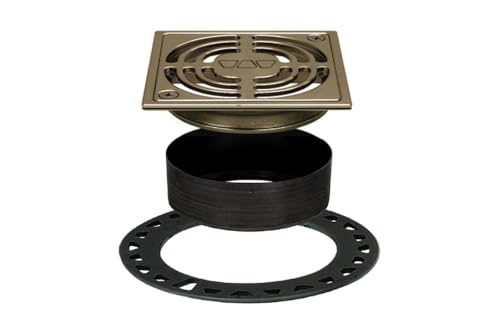 Grille Kerdi-Drain 4" antioxydation en nickel brossé - 2