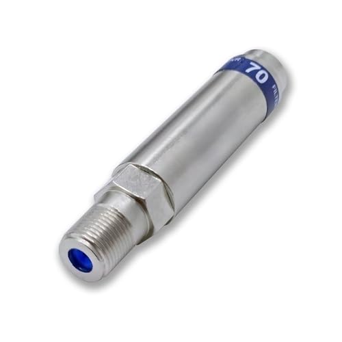 TechDirect MoCA Filter Coaxial Point of Entry (PoE) Filter for Enhanced MoCA Network Security & Signal Isolation Compatible with Cable TV Internet and MoCA 2.5 Networks