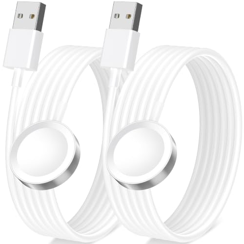 Image of [Apple MFi Certified] Apple Watch Charger Fast Charging, Stuffcool 2Pack 6.6FT USB to iWatch Magnetic Charger Portable Wireless Fast Charging Cord for Apple Watch Series Ultra /11 /10 /9 /8 /7 /6 /SE /5 /4 /3 /2