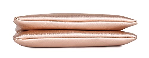 Image of Solene Women's Lightweight Multi Compartment Wristlet Clutch Wallet Crossbody Bag