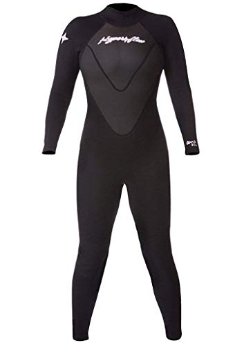 HYPERFLEX Wetsuits AXS Womens 2.5MM FULLSUIT-14 Black