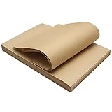 UKCOCO 300 hojas Papel para Envolver Alimentos Papel Desechable para Resistente Grasas para Sándwiches Patatas Fritas y Pan sin Cera Alta Densidad y Durabilidad