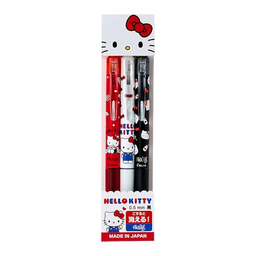 Sanrio Friction Set 3 Bolígrafos 0.5 mm Negro miniatura 1