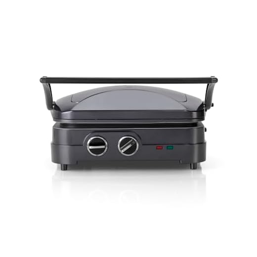 Cuisinart GR47BE Plancha y Grill, Placas Intercambiables Antiadherentes, Aptas Lavavajillas, Ajustes de Temperatura Hasta 240°C, Parrilla Eléctrica, Plancha de Asar, Uso Abierto y Cerrado