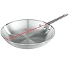 Chef Approved 8" Fry Pan | Fry Sauté Steak Pan Skillet with Firm Grip Rivet Handle for Kitchen Restaurant Diner Buffet | Gas Oven Ceramic Cooktop Compatible | Hand Wash Only, Aluminum, Natural Finish #1