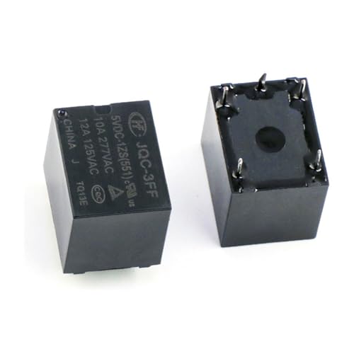 Relé JQC-3FF 24VDC-1HS componente electrónico T73 de 24V para circuitos impresos PCB 3