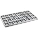 5 Pc 32 Compartment Display Tray Inserts (Gray)