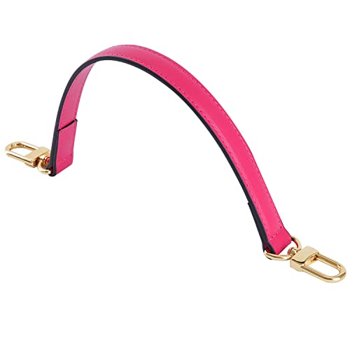 Image of Genuine Leather Plain Strap Replacement Top Handle Leather Strap for Handbag (Rose, 26 in)