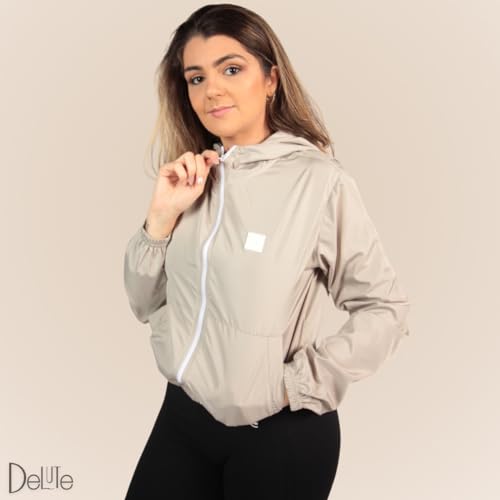 Jaqueta Corta Vento Feminina AREIA M