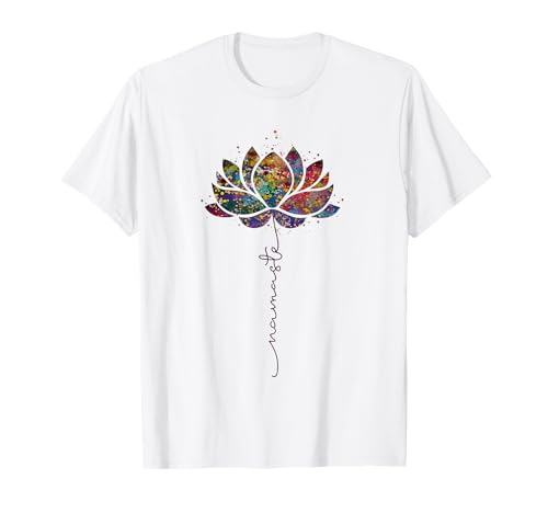 Lotusblüte, Namaste, Yoga, Meditation, Zen, Böhmisch, Spirituell T-Shirt Lotusblüte, Namaste, Yoga, Meditation, Zen, Böhmisch, Spirituell T-Shirt