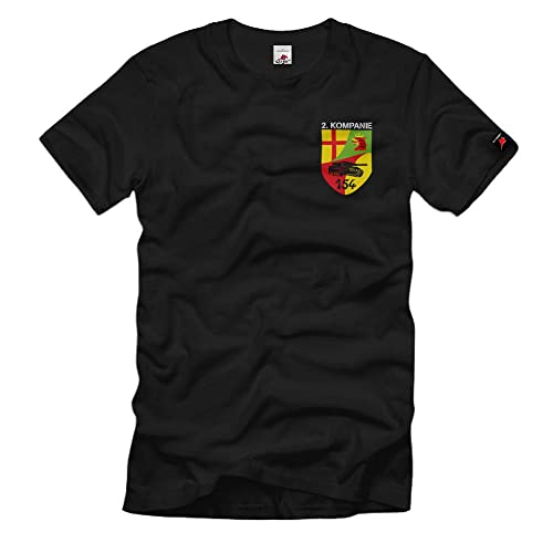 T-shirt PzBtl 154 Leopard Bundeswehr Westerburg noir grande taille