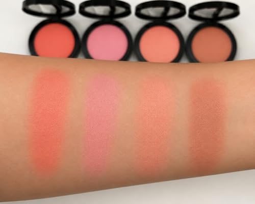 Image of Sandstone Scandinavia Hypoallergenic Pressed Powder Blush (Private Jet) | Lightweight, Long-Lasting, Vegan