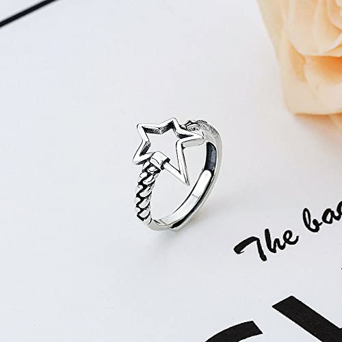 Bague ajustable pour femme bague ouverte qui s'adapte sans serrer - 5