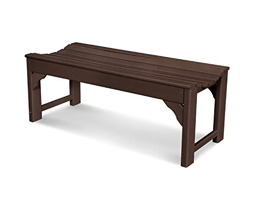 Backless Garden Bench Reviews I've spent considerable time with each of these benches in real outdoor settings. Here's what you need to know about how they perform, who they suit best, and what makes each one stand out. Polywood Traditional Garden 48-Inch Backless Bench, Mahogany