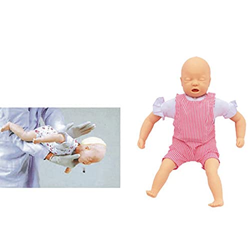 Modelo de anatomía Modelo de Esqueleto Modelo avanzado de infarto de bebé, Simulador de RCP para bebé Obstrucción de Las vías respiratorias Asfixia Maniquí Anatomía Ayuda didáctica