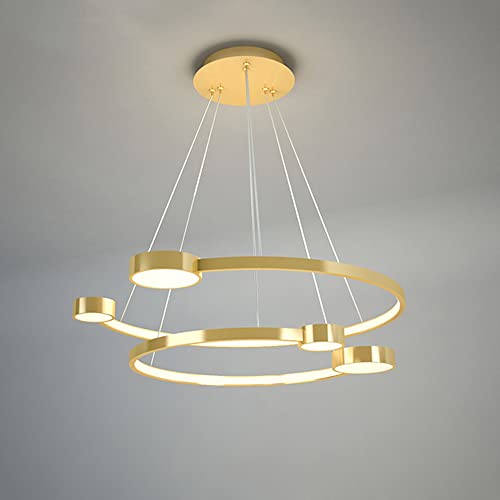 Éclairage de plafond de chambre à manger modulable pour corriger une pièce trop sombre