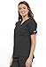 Cherokee Women's Plus Size V Neck Scrubs Shirt, Pewter, XX-Large