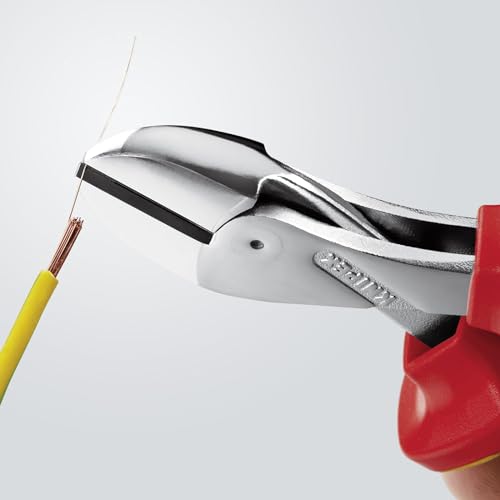 Alicate KNIPEX X-Cut compacto para cortar cables duros sin esfuerzo en espacios reducidos 6