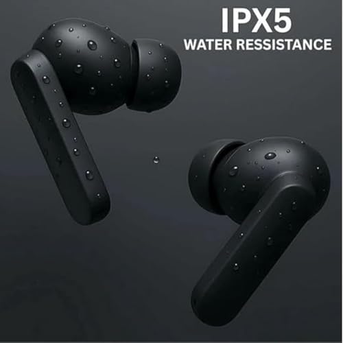 Image of Compatible Earbuds for Nothing Buds with Active Noise Cancellation HD Sound Touch Control & Long Battery Life (Black)