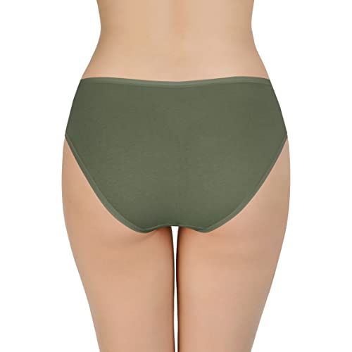 Image of Amante Solid Low Rise Cotton Bikini Panty Pack(Pack of 3)