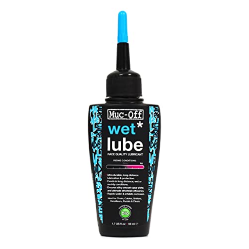Muc-Off Chain Wet Lube 50ml | Biodegradable Bicycle Chain Lubricant