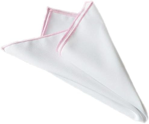 Flairs New York Gentleman's Essentials Weekend Casual White Pocket Square - Image 2