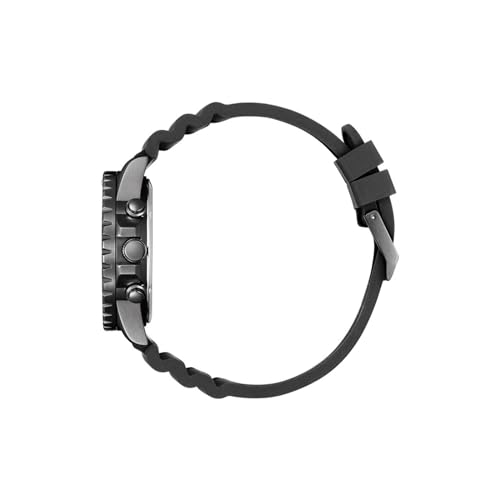 Citizen Rubber Analog Black Dial Men Watch-Ai7005-12E, Black Band - Image 2