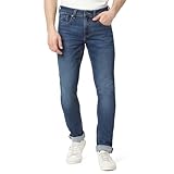 Spykar Men Blue Skinny Fit Low Rise Casual Jeans (Size: 32)-EMDSKN1BD017-Mid Blue
