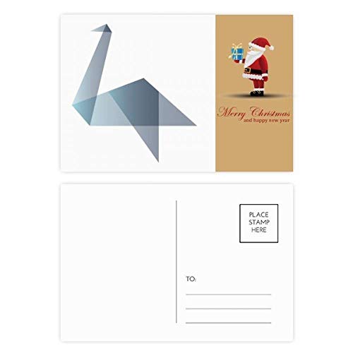 Cartes postales origami lot de 20 en carton rigide pour correspondance