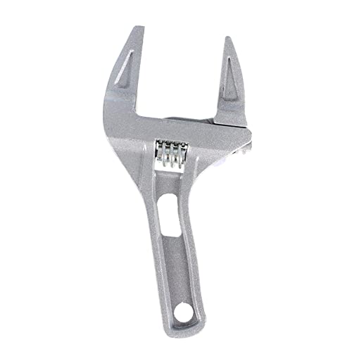 Marddpair 6-68Mm Adjustable Wrench Bathroom Spanner Wrenches Large Openings Wide Jaw 8-Inch Short Shank Aluminum Alloy Spanner Wrenches #TOP2