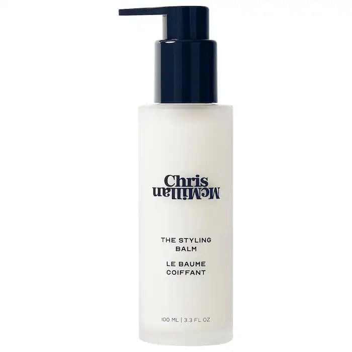Hair Styling Balm - Light Hold, Frizz Control & Heat Protection, Hydrating Texture Cream for Smooth, Soft, Natural-Looking Hair, Suitable for All Hair Types - (3.3 oz)