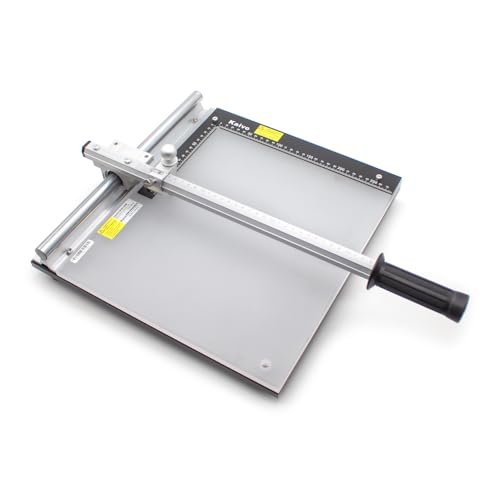 LeTkingok Glass Cutter Laboratory Use Glass Cutter Manual ITO Glass Based Silica Gel Board Cutting Machine 28x33CM (KVC370 Plus)