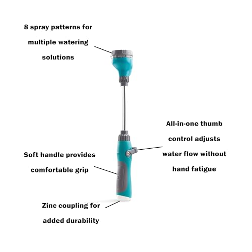 Fiskars poignée de jardin d'arrosage mini wand contre la fatigue - 4