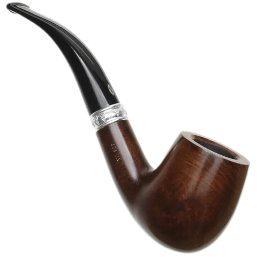 Savinelli Trevi Series - Italian Handmade Mediterranean Briar Wood Pipe, Bent Billiard, Polished Finish, 6mm, 602 - Image 6