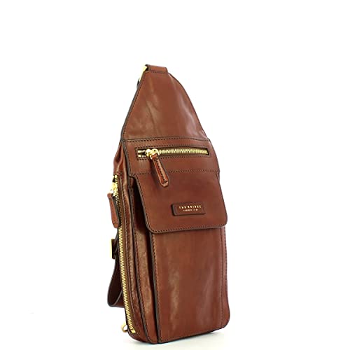 The Bridge Alberto Borsa a tracolla in pelle 18 cm...