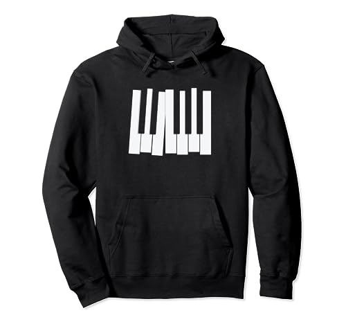 Instrumento musical de regalo para amantes del piano Sudadera con Capucha