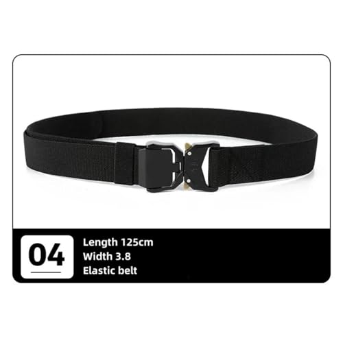 Belt Quick Release Elastic Belt Casual Tooling Training Belt Men's Trousers Belt3