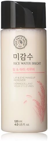 Oil-Free Liquid Eye Makeup Remover, Natural Rice Water