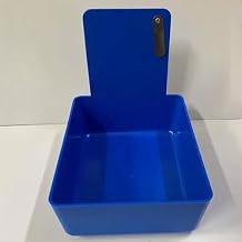 Royal Blue Dental Lab Pan with Stainless Steel Clip 12pk 7" x 5¾" x 2½" Made in The USA