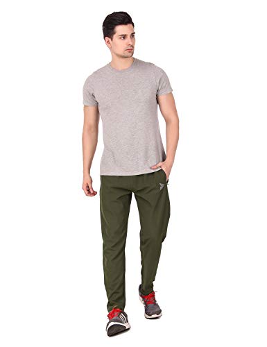 Image of FITINC Men's Relaxed Fit Polyester Track Pant