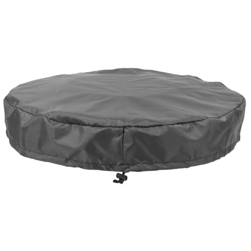 Gadpiparty Copertura per Secchio D’Acqua 65X10 CM Oxford 210D Coulisse Copertura Protettiva Antipioggia per Barile di Plastica da Esterno Accessorio per Protezione Secchi e Serbatoi