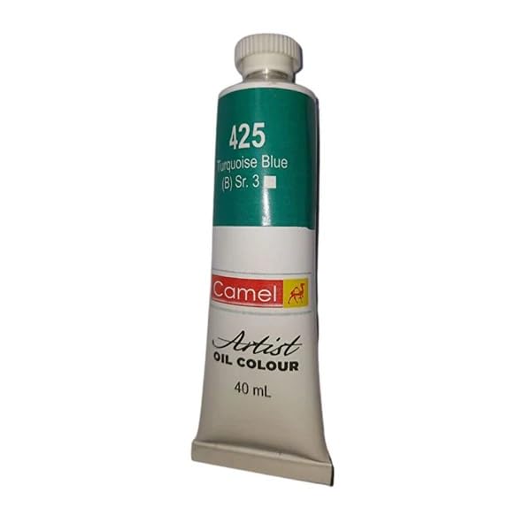 CAMEL ARTIST OIL COLOUR (425 TURQUOISE BLUE)-image-46