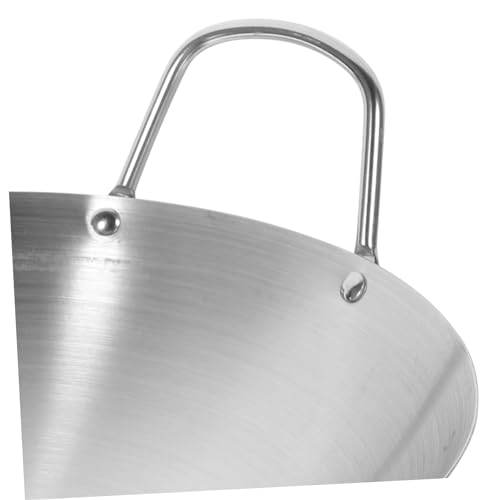Wok de acero inoxidable Alipis grande con fondo redondo miniatura 6