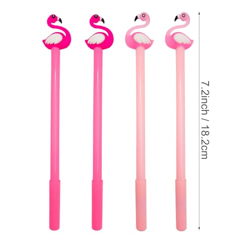 Bolígrafos Gel Negro Flamingo Kawaii 0.5 mm Pack 20 miniatura 2