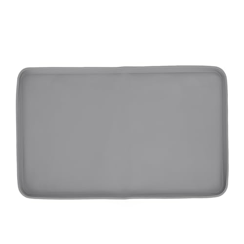 Haofy Tapete de café de Silicona, Antideslizante, Resistente Al Calor, Impermeable, con Bordes Elevados, para Encimera de Cocina, Accesorios para , 18,5 X 11 (47x2 8cm/18,5x11 pulgadas)