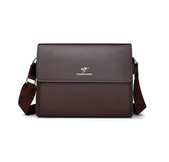 SITTELLA Laptop Messenger Bag Briefcase for 13 inch Laptop compartment made with Faux Leather Waterproof Notebook Tablet bag for Women and Men - Brown (B0C5RWTGSQ) Amazon Price History, Amazon Price Tracker