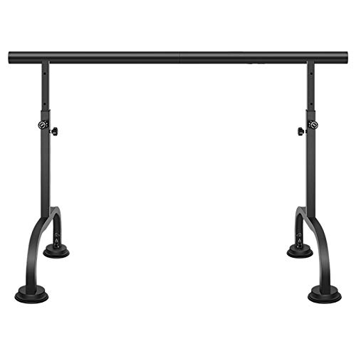 OWOHYG Barra de Ballet Ajustable e Independiente para Entrenamiento de Danza. Equipo de Ejercicio portátil y Estable para flexibilidad, Entrenamiento de Fuerza y Fitness en casa. Negro, 4 m.