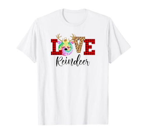 Temporada navideña inspiradora de reno navideño para mujer Camiseta